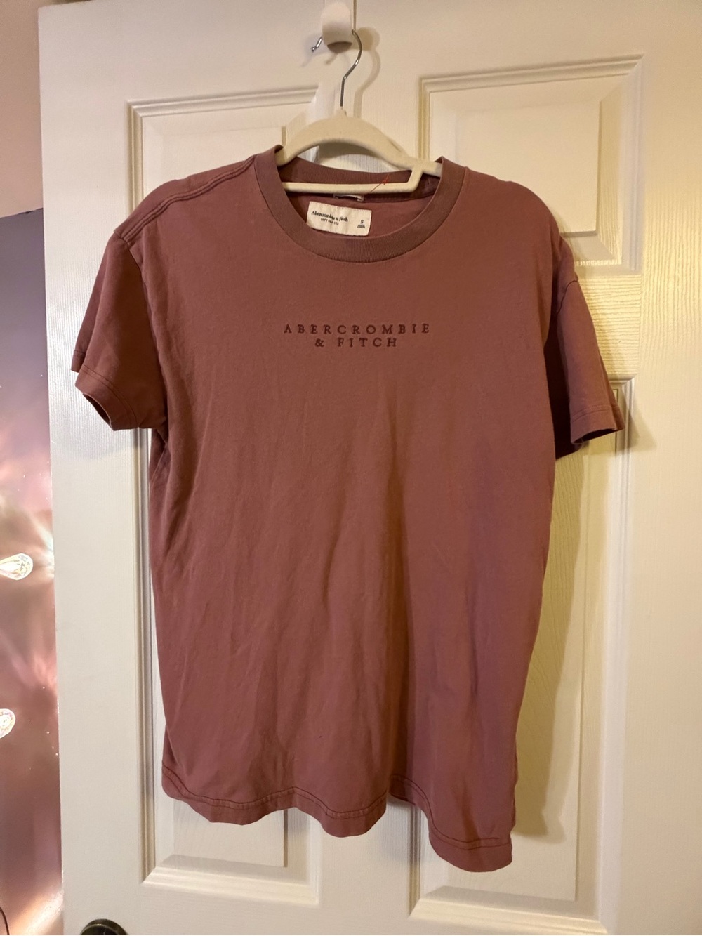 Abercrombie & Fitch Soft AF Tee Men’s Crew Neck Logo T-Shirt Size S